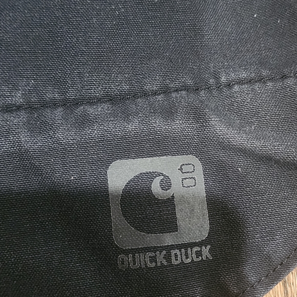Carhartt Quick Duck Black Vest - Picture 7 of 8